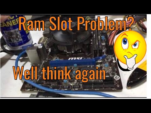 cara memperbaiki slot ram motherboard yang rusak